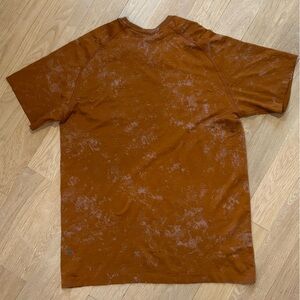 Lululemon Rust Metal Vent Tech T 2.0 Shirt